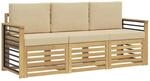 vidaXL Sofagarnituren Massivholz Akazie 3391328