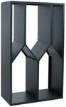 MCW Brennholzlager P76 Metall 160x95x50cm Gr&uuml;n