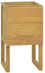 vidaXL Badschrank 45x45x75 cm Massivholz Teak