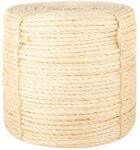 vidaXL Seil 100% Sisal 6 mm 50 m 155013