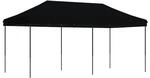 vidaXL Partyzelt Faltbar Pop-Up Schwarz 580x292x315 cm 4004942