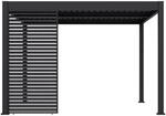 Paragon Outdoor Lamellen-Sichtschutz f&uuml;r Pergola Grand Tuscan 12 Grau 114x234 cm
