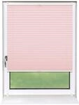 Deco-Raum Plissee Basic ohne Bohren 85x150cm Rosa Blickdicht Klemmfix