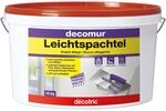 Decotric Leichtspachtel Decomur Wei&szlig; 15 kg