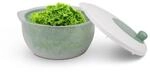 ProHome Salatschleuder 4 Liter &Oslash;25 cm Gr&uuml;n