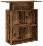 vidaXL Empfangstheke Altholz-Optik 100x40x104 cm Holzwerkstoff 859058