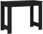 vidaXL Schreibtisch Schwarz 100x45x75 cm Holzwerkstoff 860428