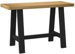 vidaXL Schreibtisch NOAIN A-Form-Beine 120x50x75 cm Massivholz Kiefer 4100039