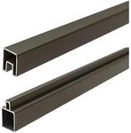 T&J Ecosteck-Start & Abschluss Set Anthrazit 32/25 x 20 x 1800 mm