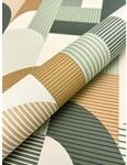 Newroom Vliestapete Leona Green Streifen Modern