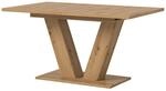 Inn.Furn Esstisch in Eiche Esszimmertisch Ausziehbar 150 - 190 cm Home-X