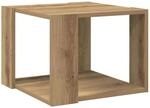 vidaXL Couchtisch Artisan-Eiche 40x40x30 cm Holzwerkstoff 856495