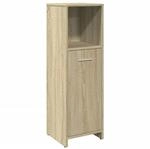 vidaXL Badezimmerschrank Sonoma-Eiche 30x30x95 cm Holzwerkstoff Modell 5