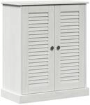 vidaXL Badezimmerschrank VIGO Wei&szlig; und Antikwei&szlig; 68 x 34 x 80 cm 4019108