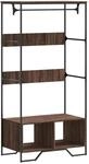 vidaXL Kleiderst&auml;nder Braun Eichen-Optik 90x50x180 cm Holzwerkstoff 848673