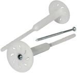PROTEKTOR 100x D&auml;mmstoff-Schraubd&uuml;bel &Oslash;8x240mm Vormontierte WDVS D&uuml;bel