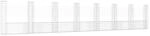 vidaXL Gabionenkorb U-Form mit 8 S&auml;ulen Eisen 860x20x150 cm 151288