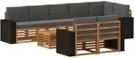 vidaXL Sofagarnituren Massivholz Akazie 3384543