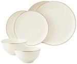 Seltmann Weiden Savona Basic-Set 6-teilig Goldlinie