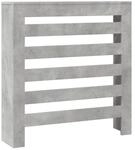 vidaXL Heizk&ouml;rperverkleidung Betongrau 78x20x82 cm Holzwerkstoff 852684