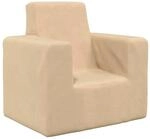 vidaXL Kindersofa Creme Weich Pl&uuml;sch Modell 8