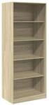 vidaXL Kleiderschrank Sonoma-Eiche 80x50x200 cm Holzwerkstoff Modell 1