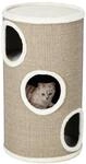 PawHut Katzenbaum Kratztonne H&ouml;he 70 cm 3 Ebenen mit 3 H&ouml;hlen