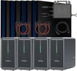 SUNNIVA Balkonkraftwerk 4000W mit 4 Marstek B2500-D 2,24kWh Solarspeicher