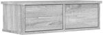 vidaXL Wandschrank Grau Sonoma 60x26x18,5 cm Holzwerkstoff 815079