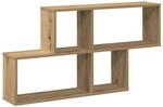 vidaXL Wandregal Artisan-Eiche 100x18x53 cm Holzwerkstoff 856593