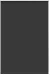 vidaXL Verdunkelungsrollo Schwarz 165x210 cm Stoffbreite 161,6 cm 4010933