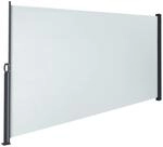 Tectake Seitenmarkise 200 x 300 cm Wetterfest Blickdicht 300 x 200 cm 300 x 9 x 200