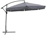 DELUKE Ampelschirm CALLI &Oslash; 300cm 6-Eckig Anthrazit Polyester Sonnenschirm mit