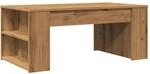 vidaXL Couchtisch Artisan-Eiche 102x55x42 cm Holzwerkstoff 856025