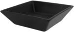 ML-Design Waschbecken aus Keramik in Schwarz Matt 41x41x12 cm Quadratisch Design
