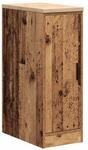 vidaXL Garagen-Aufbewahrungsschrank Altholz-Optik Massivholz Kiefer 860560