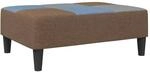 vidaXL Fu&szlig;hocker Patchwork 77x55x31 cm Stoff