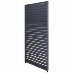 MCW Lamellenwand F&uuml;r Pergola P65 Aluminium 220x90cm Anthrazit