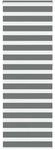 vidaXL Doppelrollo Dunkelgrau 85x230 cm Stoffbreite 80,9 cm Polyester 4014180