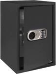 KARAT Tresor Safemaxx Elektronisches Zahlenschloss Anthrazit 50 x 35 x 31 cm 43...