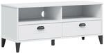 vidaXL TV-Schrank VIKEN Wei&szlig; Holzwerkstoff 374929