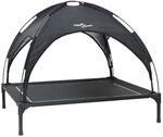 vidaXL Hundebett Schwarz 104 x 86 x 84,5 cm Stahl 42008188