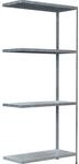Schulte Steck-Anbauregal Verzinkt 180 cm x 80 cm x 35 cm