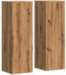 vidaXL Pflanzenst&auml;nder 2 Stk Artisan-Eiche 33x33x100 cm Holzwerkstoff 3307890