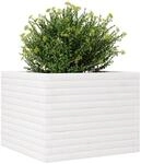 vidaXL Pflanzk&uuml;bel Wei&szlig; 60x60x46 cm Massivholz Kiefer 2097090