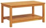 vidaXL Couchtisch Braun 110 x 55 x 45 cm Akazie Massivholz 4108104