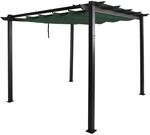 MCW Pergola N93 Gr&uuml;n 3x3m