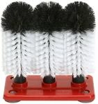 Ich-Zapfe Gl&auml;sersp&uuml;lb&uuml;rstengarnitur Profis GR-1 3 x 18 cm