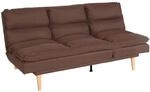 MCW Schlafsofa M79 Stoff/Textil Braun