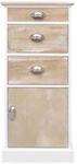 vidaXL Beistellschrank 38 x 28 x 86 cm Paulownia Holz